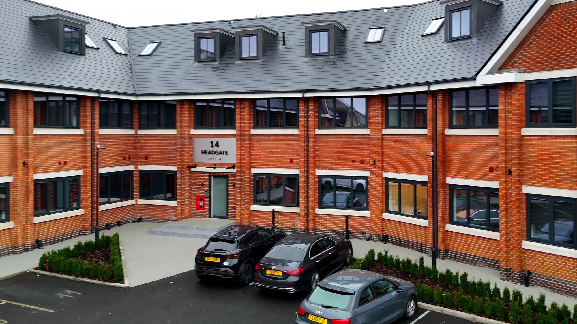 14 Headgate, Colchester: the finished building