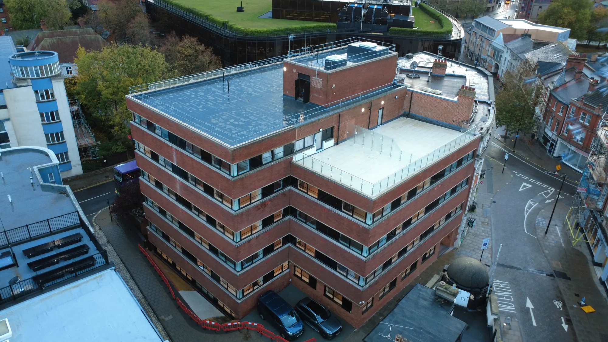 Giles Place, Ipswich: the finished building