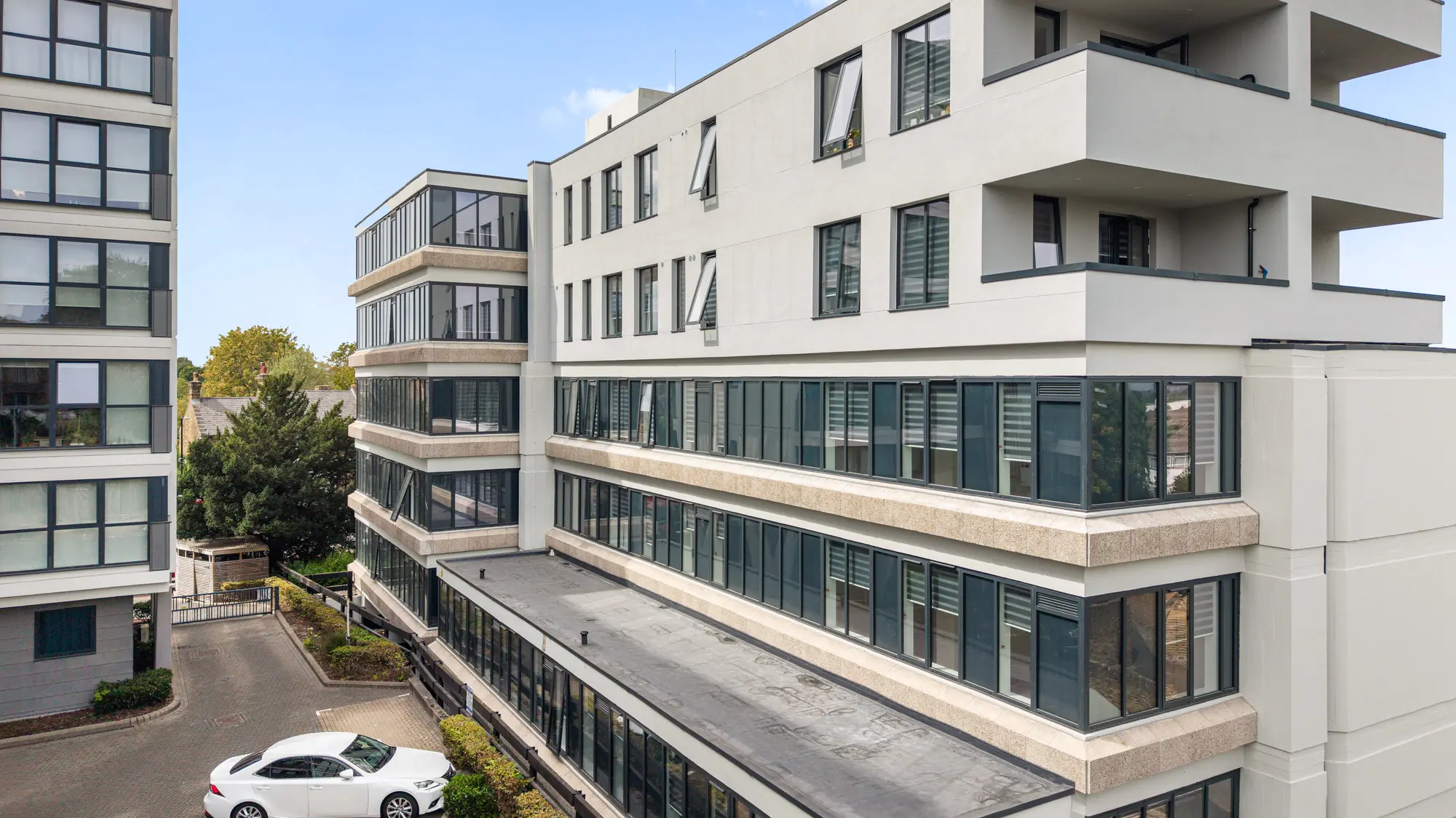 Roxby House: after completion