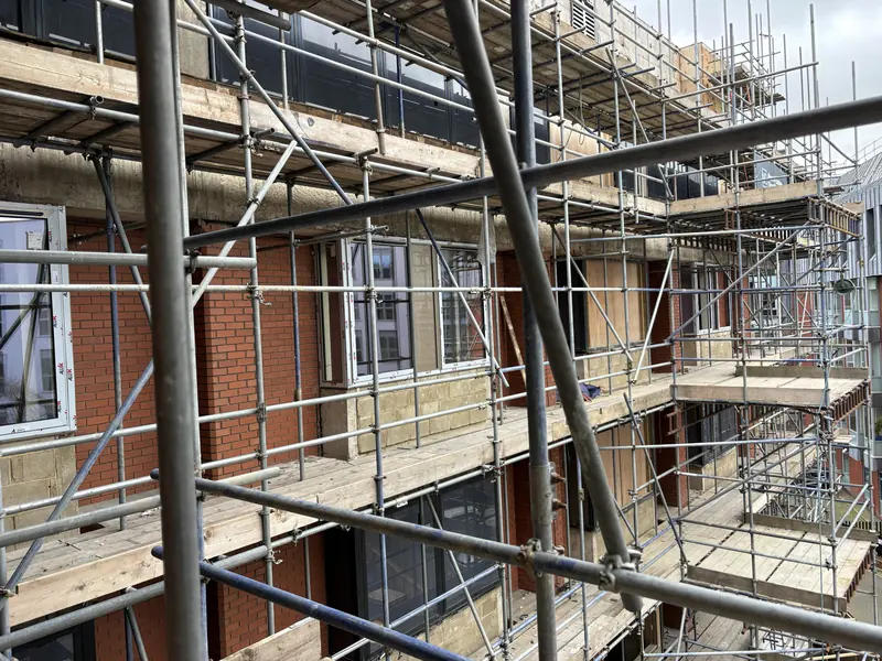 SN1, Station Road, Swindon: during installation, photo 1 of 4